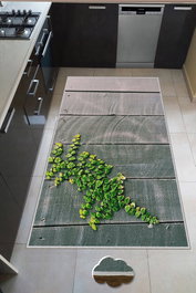 Conceptum Wookece190 Alfombra Multicolor 60 x 100 cm